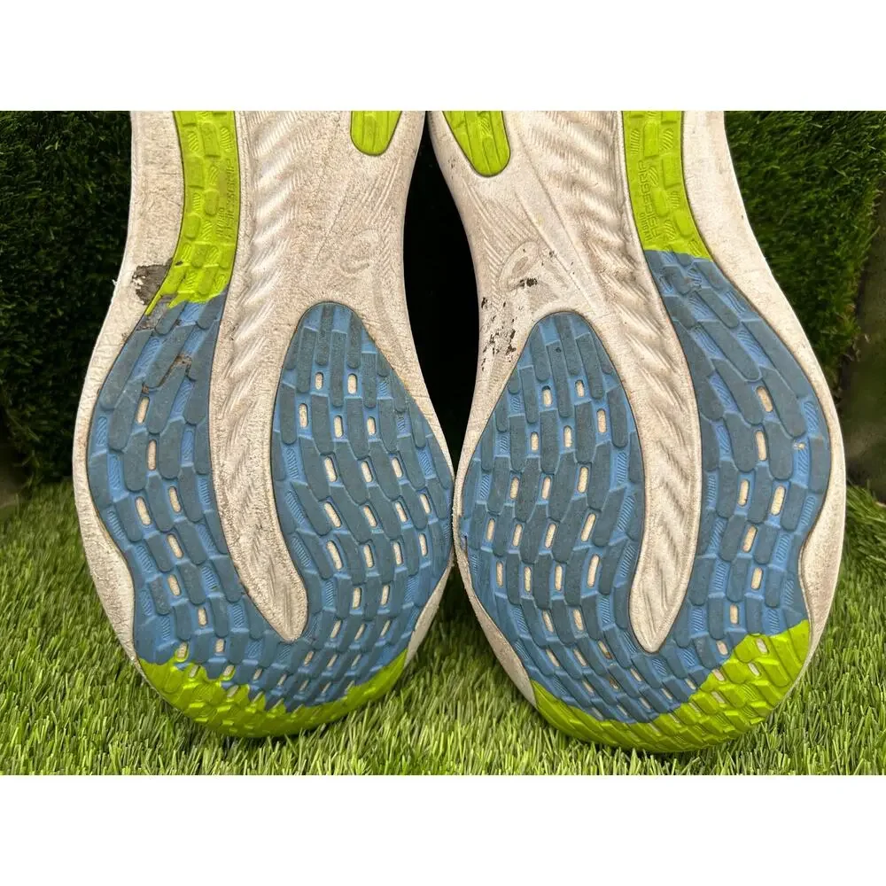 Asics Gel-Nimbus 26 1011B794 Athletic Sneaker Men's 10 Blue Knit Jogging Running
